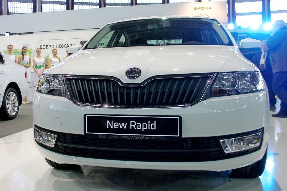 Мир Автомобиля 2014: Skoda Rapid