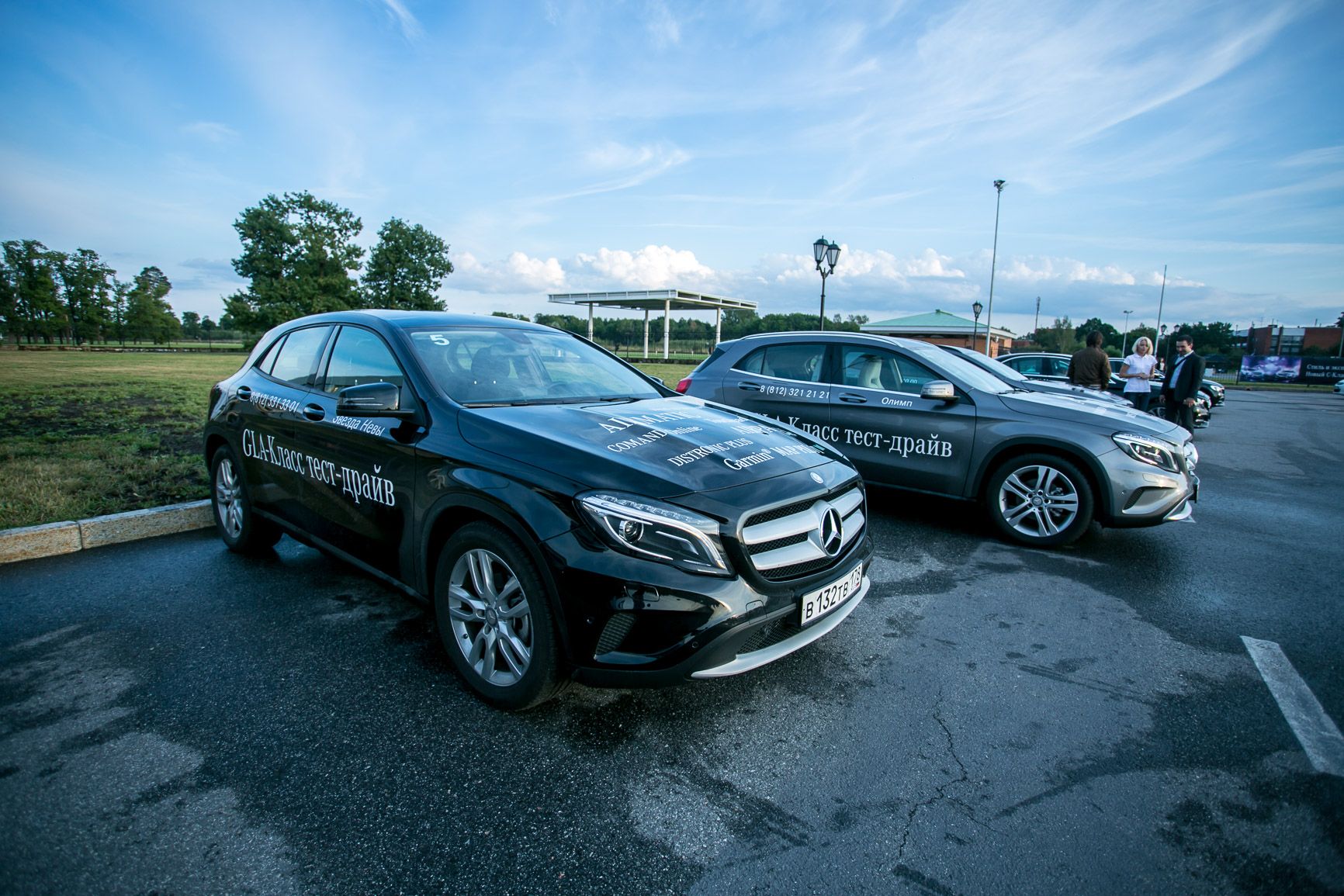 тест-драйв Mercedes-Benz нового поколения GLA и C-Класса