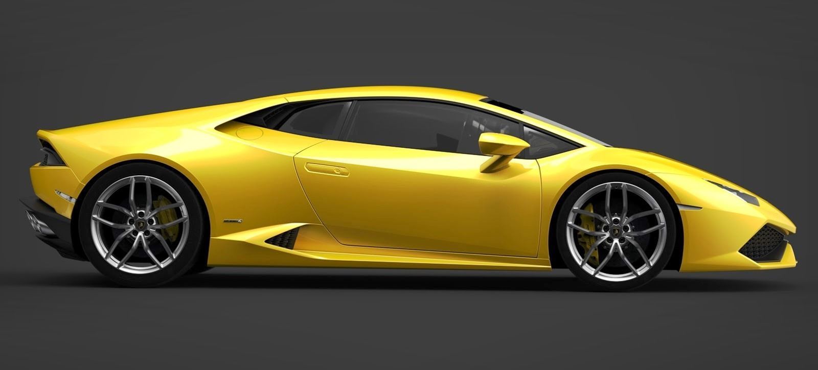 lamborghini huracan lp 610-4  вид сбоку