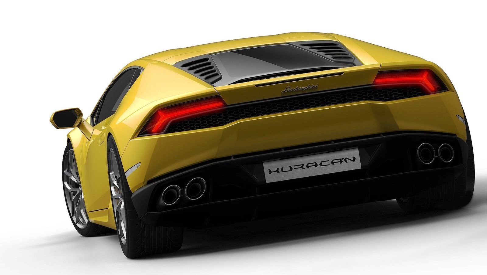 lamborghini huracan lp 610-4  вид сзади