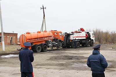 Грузовой эвакуатор «Чайка-Сервис» на службе МЧС и спасательных служб России!