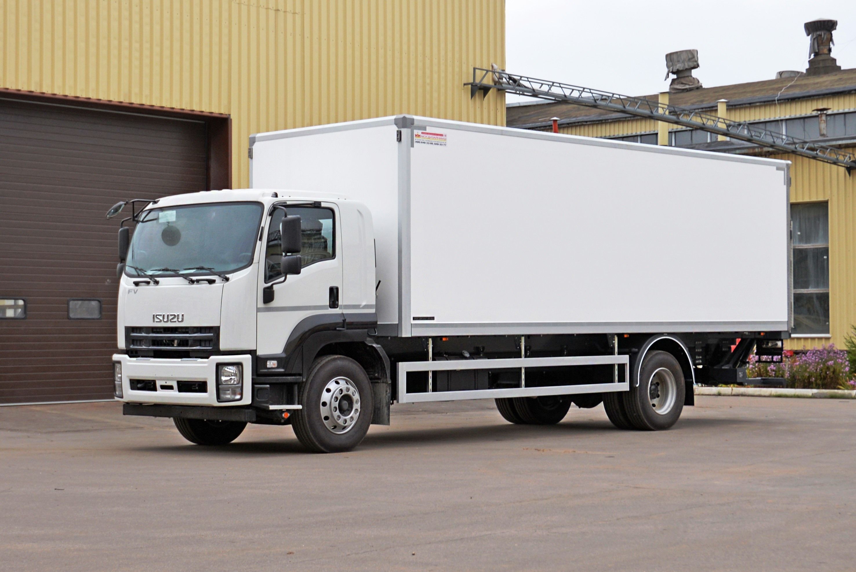 Изотермический фургон на базе Isuzu FVR 34