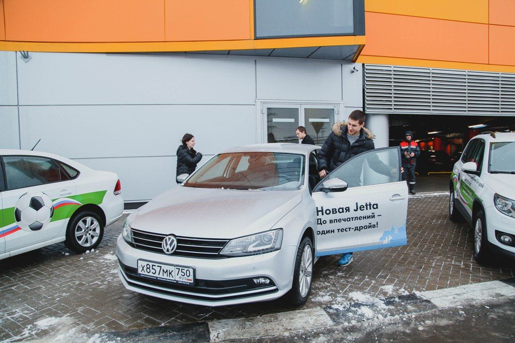 «Фольксваген Центр Север» презентовал новый Volkswagen Jetta в торговом центре «Весна»