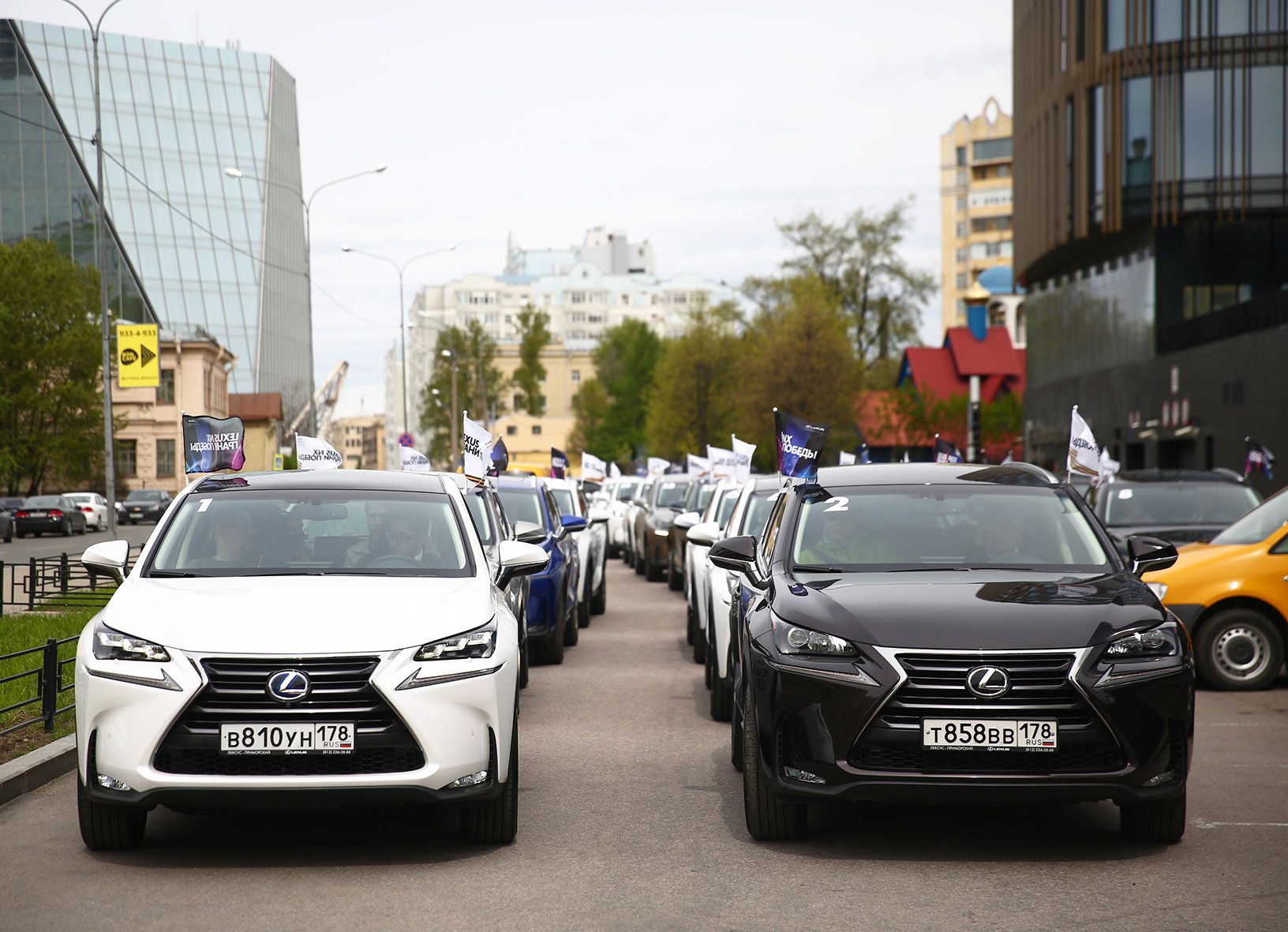 Автопробег Lexus 'Грани Победы'