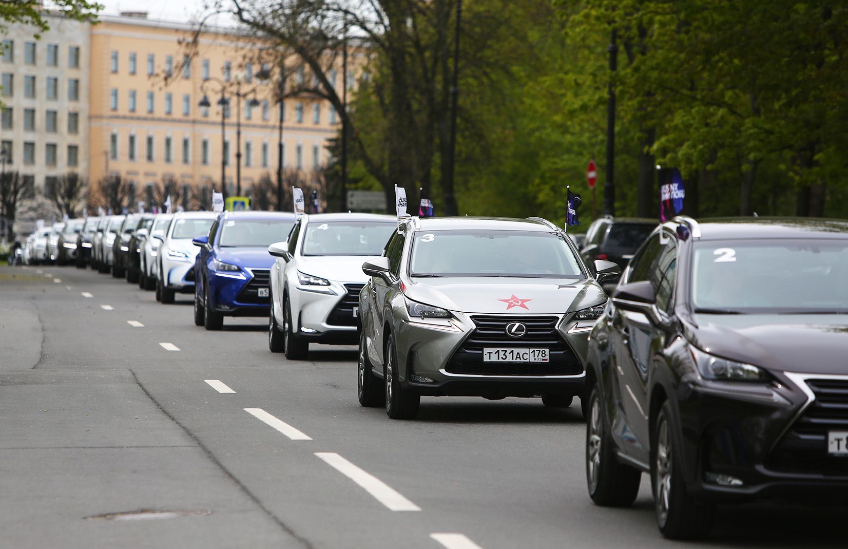 Автопробег Lexus 'Грани Победы'