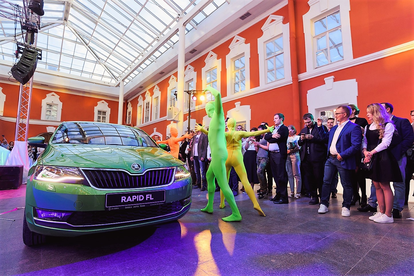 В Санкт-Петербурге состоялась презентация обновленного SKODA RAPID