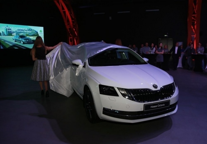 Новая Skoda Octavia 30 марта в СПБ